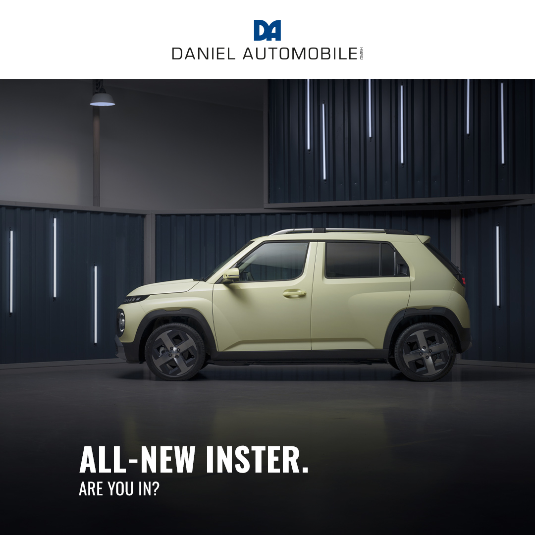 Der neue Hyundai Inster ist da! - Entdecken Sie den aufregenden, vollelektrischen Hyundai Inster – Ihr neuer, stilvoller Begleiter für die Stadt und darüber hinaus! Mit seinem modernen Design, beeindruckender Reichweite und fortschrittlicher Technologie setzt der Inster neue Maßstäbe in der Elektromobilität.