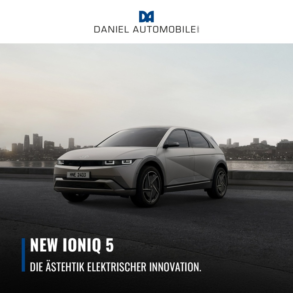 Die Zukunft der Elektromobilität ist da! Der neue Hyundai IONIQ 5! - Bereit für ein Fahrerlebnis, das begeistert? Der neue IONIQ 5 kombiniert atemberaubendes, futuristisches Design mit wegweisender Technologie und Komfort, der neue Massstäbe setzt.